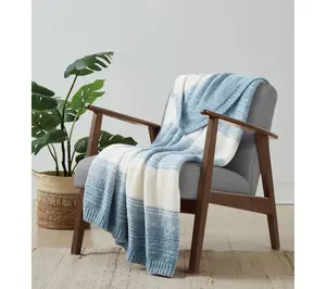 Brooklyn Loom Feathered Ombre 50x70 Throw