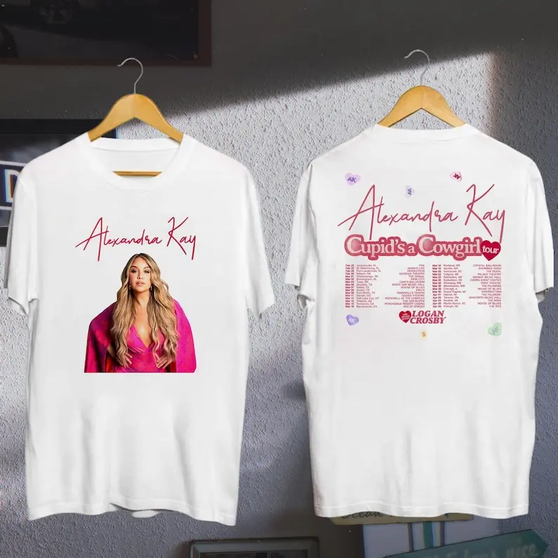 2025  Kayy Cupid's  Tour T-Shirt, Kayy Concert,  Kay Fan Shirt,  Kay Merch, Country Music Shirt