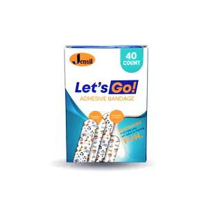 Jensil Let's Go Adhesive Bandages