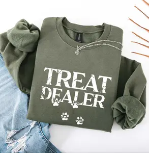 Funny Dog Lover Treat Dealer Sweatshirt, Dog Mom Present Owner Animal Lover, Best Gifts for Her, Dog Gift, Vet tech shirt