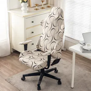 Stretch Gaming Chair Covers, 1 Set Office Chair Cover, Removable Washable Computer Office Chair Cover for Gaming Chair, Stretch Chair Slipcovers