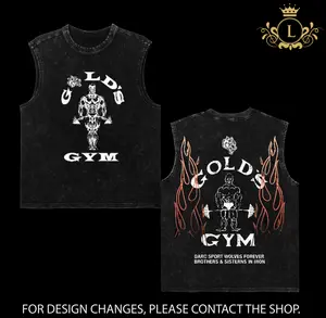 Darc Sport x Gold’s Gym Collab T-Shirt – Vintage Washed Oversized Pump Cover for Hardcore Lifters, Wolves Forever Brotherhood Graphic Tee, Gym Rat Aesthetic Streetwear, No Days Off Savage Mode Iron Addict Look