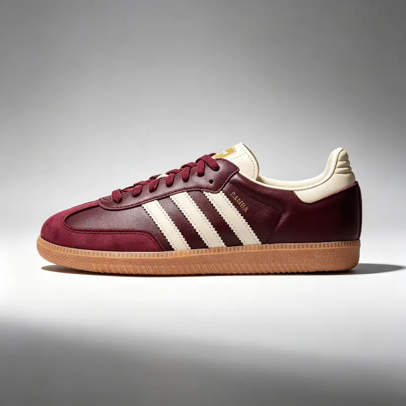 adidas gazelle silver green womens 靴 Unisex アディダス オリジナルス/adidas originals サンバ OG W スニーカー ユニセックス SAMBA OG W  ローカット レースアップ シューズ 靴 ID0477 23.0cm / マルーン/クリーム/ゴールド main image 1