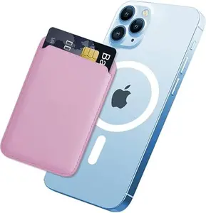 Magnetic Wallet Compatible with Magsafe,Mag Safe Card Holder for iPhone 15/14/13/12 Pro/Max/Plus/Case,Leather RFID Phone Wallet,Magnetic Wallet for iPhone,Leather Magnetic Phone Wallet Mag Wallet RFID,Magnetic Wallet,Back to School Gift Accessories Cover