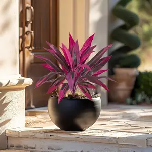 1pcs Large Lily Bamboo Dragon Blood Tree Plant, Artificial Simulation Greenery, Suitable for Wedding, Hotel, Garden, Courtyard, Nordic Green,fake Plastic Plants, Artificial Faux Greenery, House Plants Decor