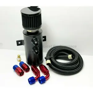Vented Oil Catch Can AN10 For Honda Acura B Series B16 B18 B20 10AN