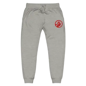 FEEL THE FEELS™: Unisex - Gray Luxe Fleece Sweatpants - Root Chakra.