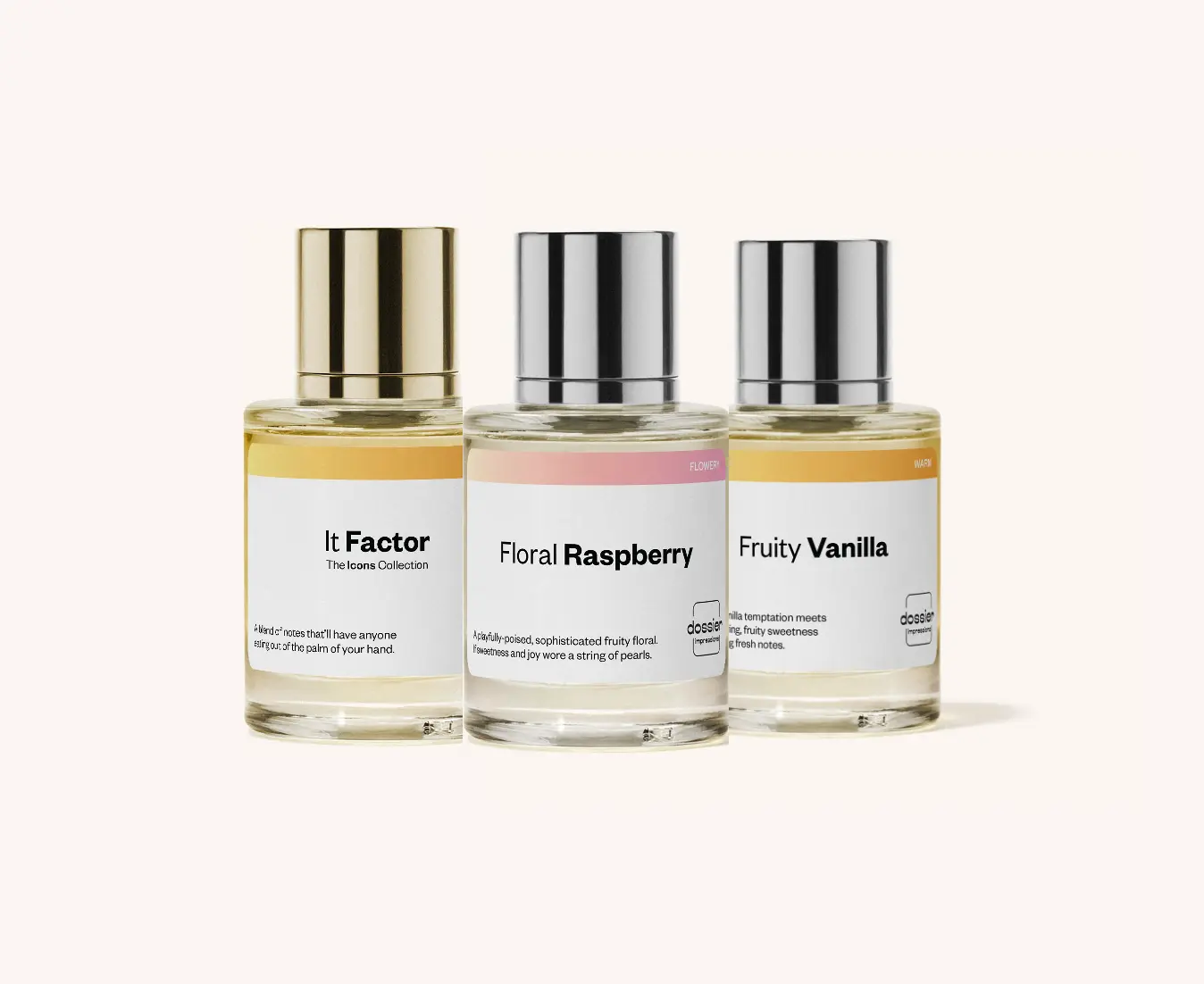 Office Siren Bundle, Women's Perfume Bundle, Floral Raspberry, Fruity Vanilla, IT Factor