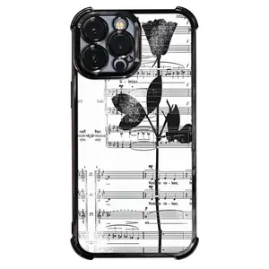 Phone case: 1 PC Enjoy The Silence Phone Case Electroplating Process Protective Cover with Reinforced Cushioning And Collision Prevention Suitable for Various Models Of iPhone 17 16 15 14 13 Pro Max Cover