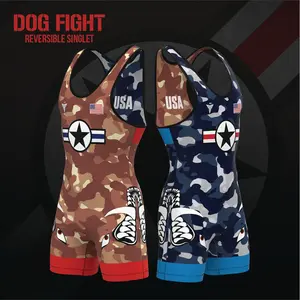 Dog Fight Reversible Singlet | Funk Fighter™ Antimicrobial Technology