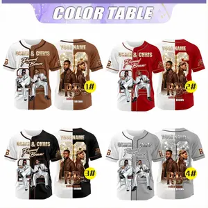 Custom-Printed Collaboration Baseball Jersey — 2026 R&B Tour Commemorative Edition,Fan Gift