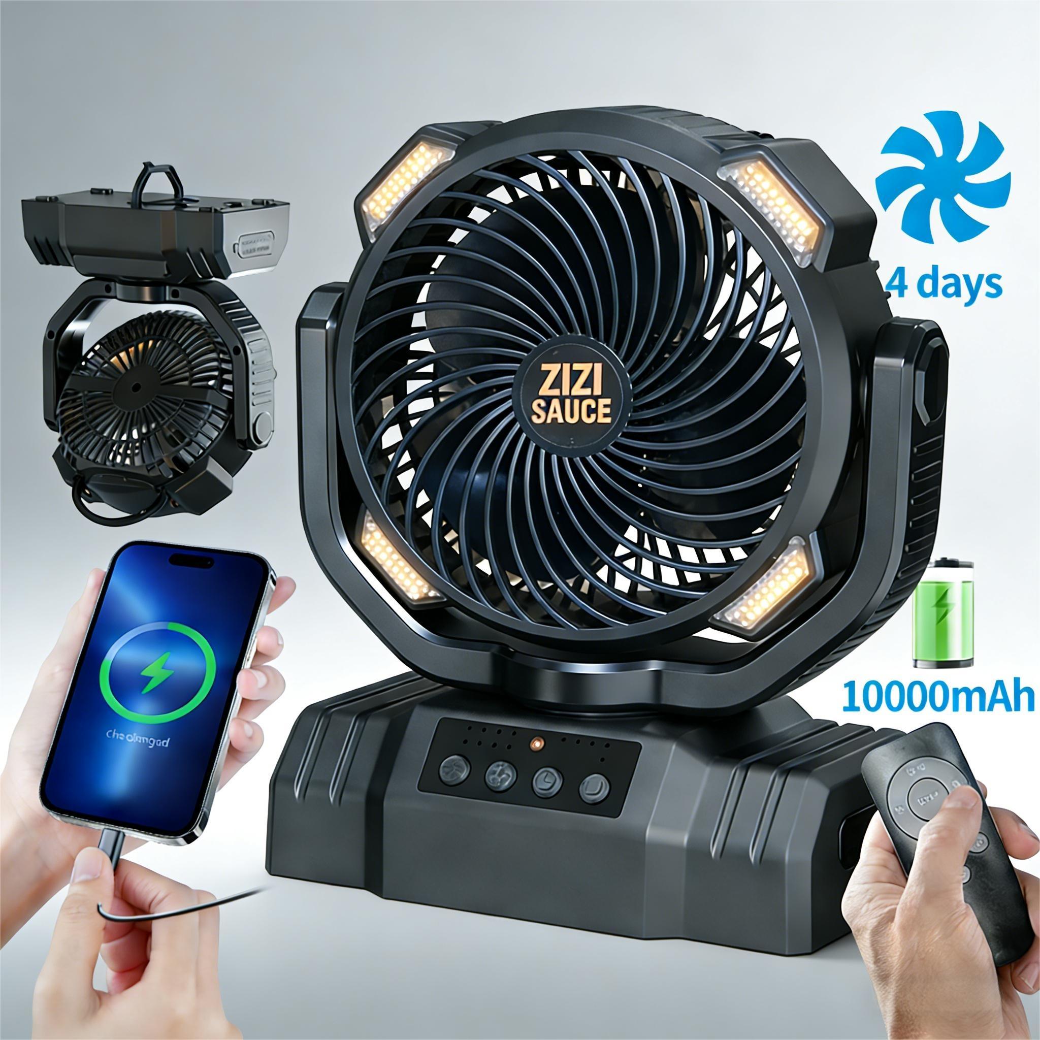 led camping fan Rechargeable Camping LED Work Light battery powered fan battery fan 8.7-Inch Camping Fan for Outdoort, 10000mAh(58Hrs) Battery Operated Fan for Camping, Auto Oscillation Timing Fans with Remote/Light ,Outdoor Rechargeable Fan with Hook led camping fan Rechargeable Camping LED Work Light battery powered fan battery fan 8.7-Inch Camping Fan for Outdoort, 10000mAh(58Hrs) Battery Operated Fan for Camping, Auto Oscillation Timing Fans with Remote/Light ,Outdoor Rechargeable Fan with Hook