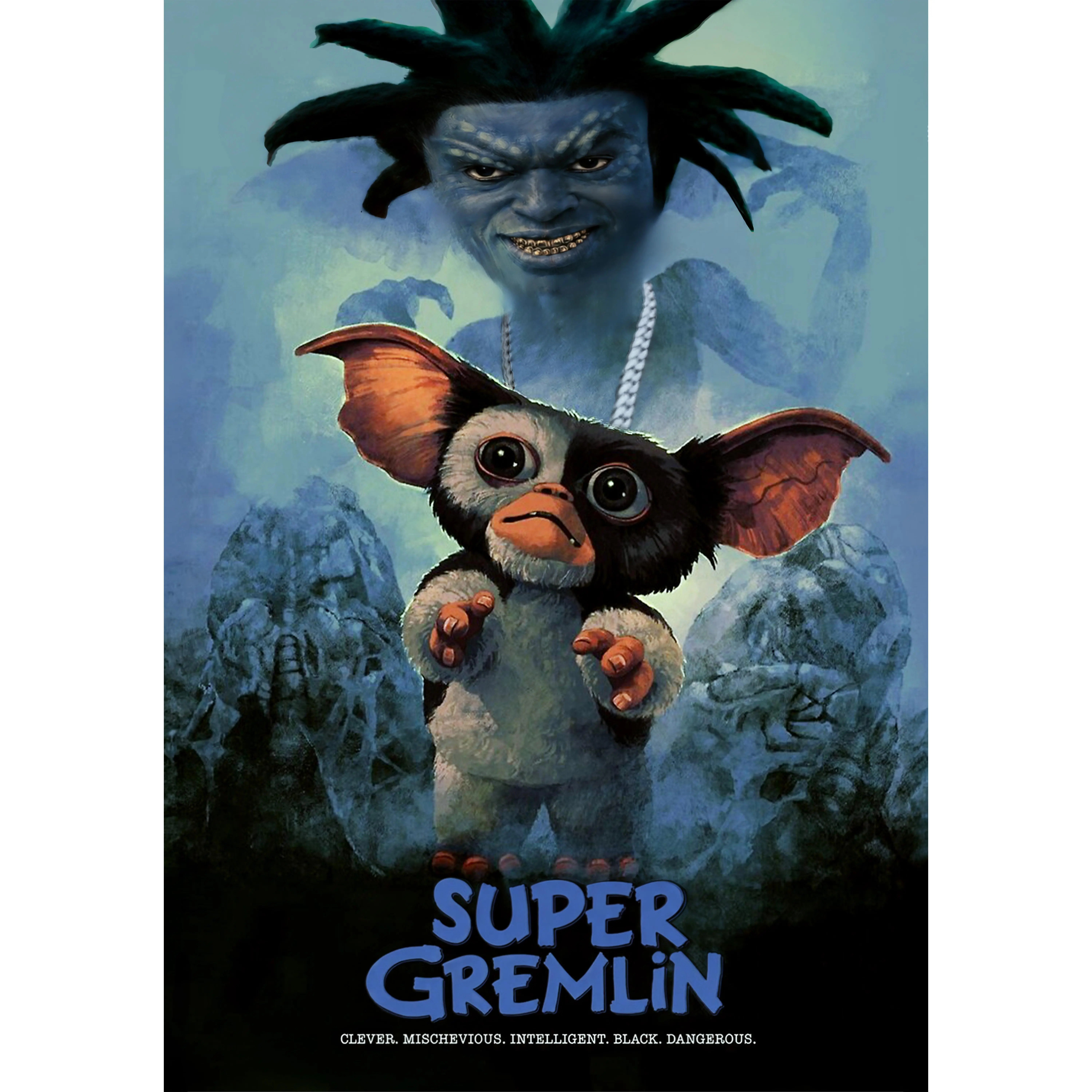 Gremlin Remix Cinematic Art Print