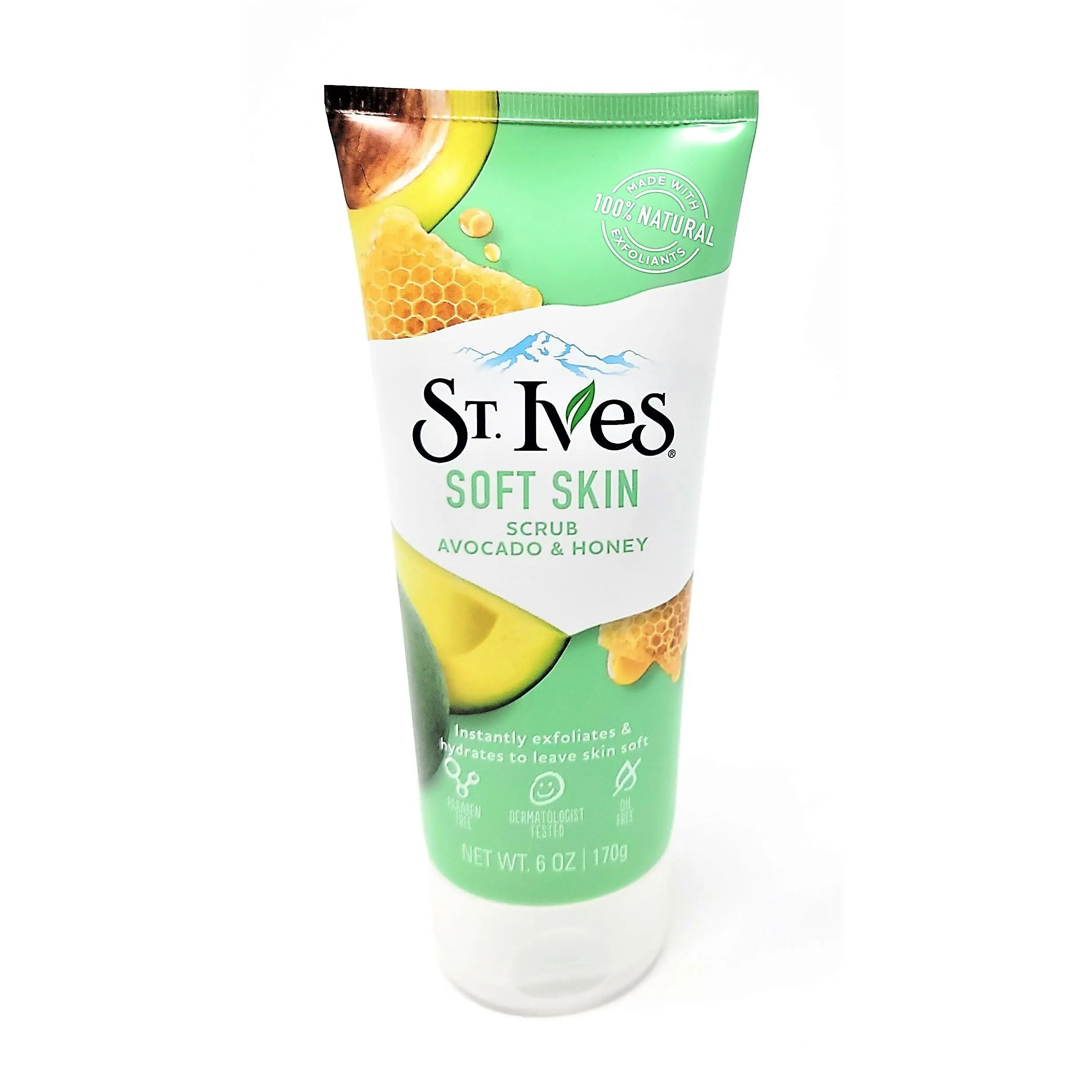 St. Ives Soft Skin Scrub Avocado & Honey 6 oz