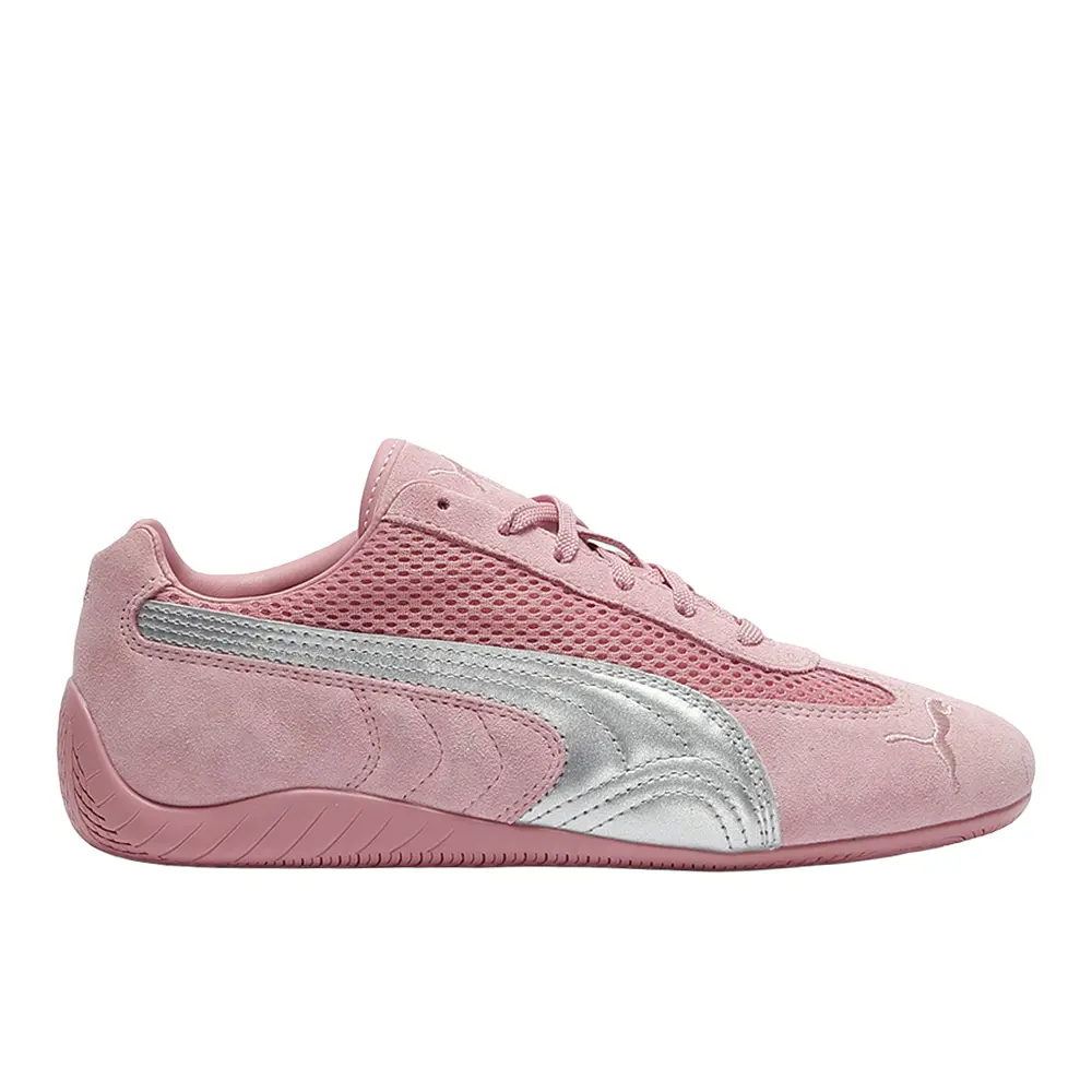 PUMA Womens Speedcat Premium Lace Up Sneakers Shoes Casual - Pink PUMA Womens Speedcat Premium Lace Up Sneakers Shoes Casual - Pink