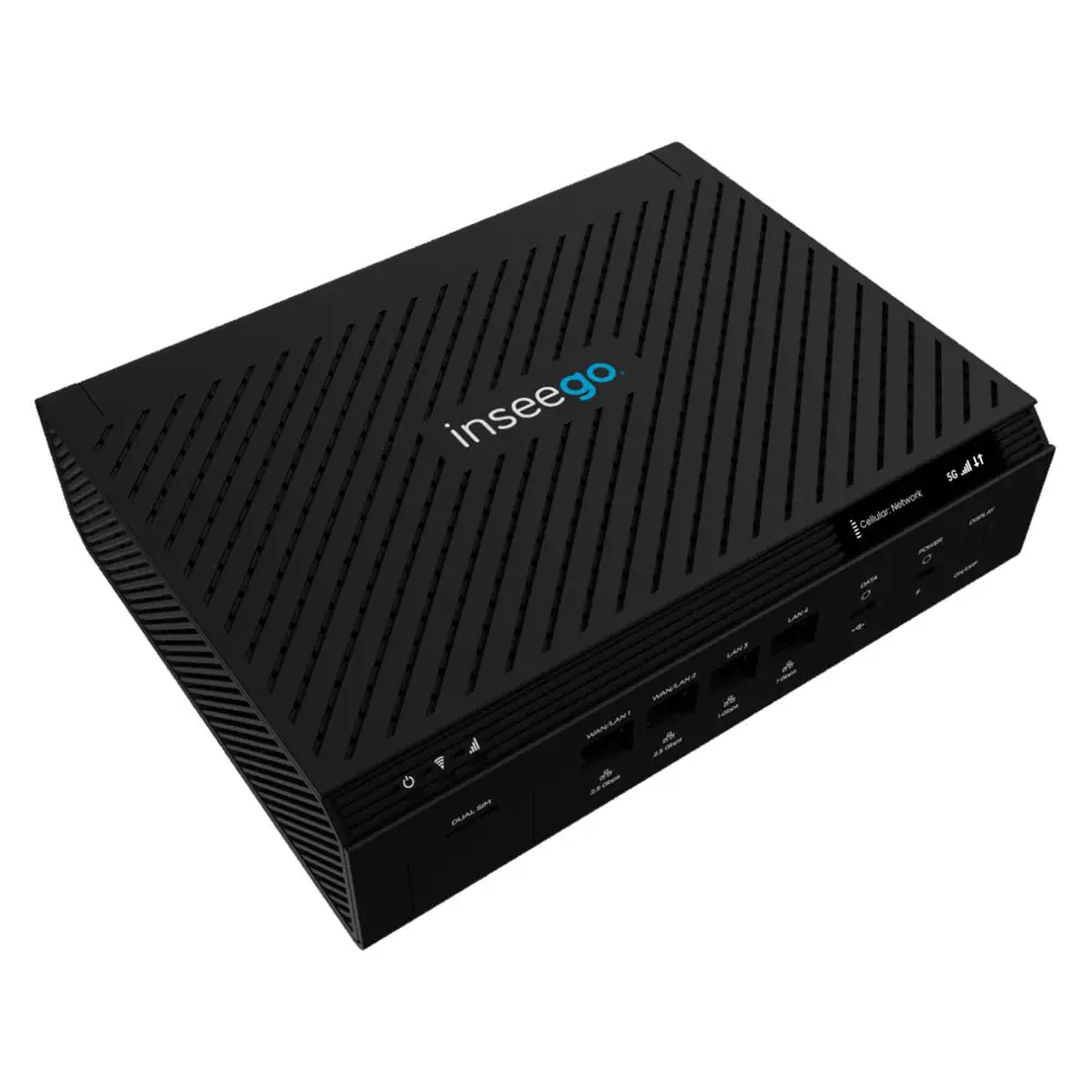 Inseego FX4200 Compact 5G Wi-Fi7 Cellular Indoor Router - Dual SIM, 5G FR1 Sub-6, NSA, SA, LTE Fallback, High-Speed Computer & Office Network Components Modem, Cellular Router