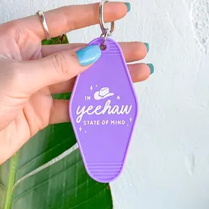 Yeehaw State Of Mind Keychain