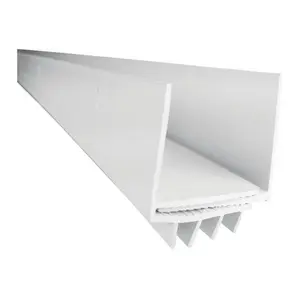 212 MAIN 3 ft. Adjustable Vinyl U-Shaped Door Bottom - Door Hardware Draft Stopper for Sailing, Water Sports
