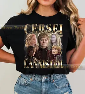 Cersei Lannister T-Shirt Retro Tee Vintage Shirt