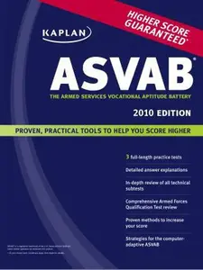 USED-Kaplan ASVAB 2010 Edition: The Armed Services Vocational Aptitude Battery by Kaplan (Paperback)