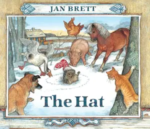 USED-The Hat (Oversized Lap Board Book) by Brett, Jan (Board book)