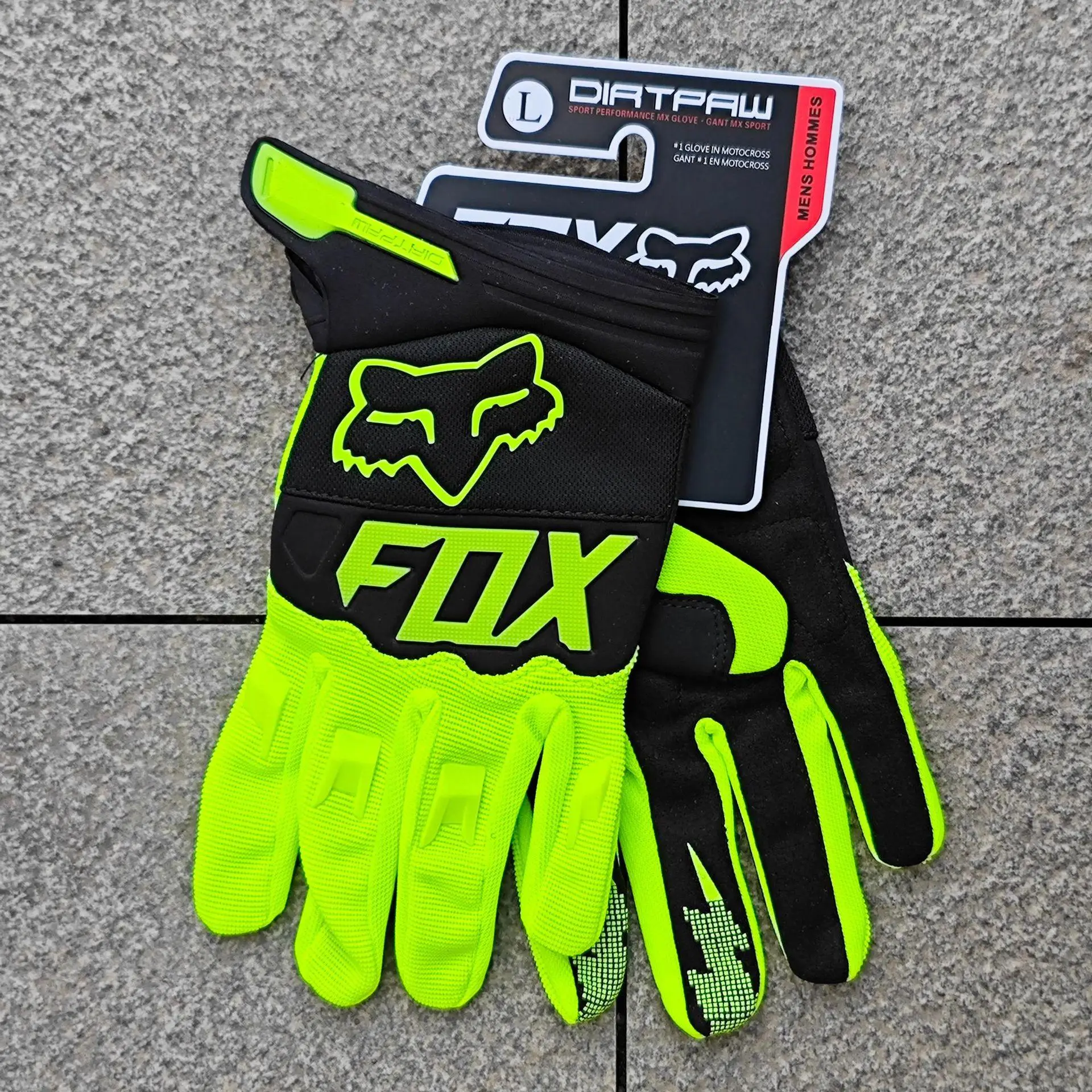 Cycling gloves, motorcycle outdoor off-road sports anti-slip gloves for men and women