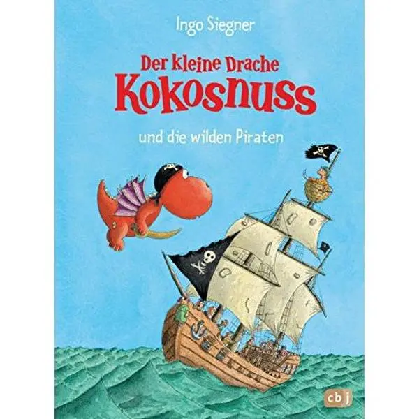 USED-Der kleine Drache Kokosnuss und die wilden Piraten by Ingo Siegner (Hardcover)