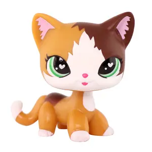 DIY Calico Flame Shorthair Cat Mini Pet Figure Painting Kit - Customizable, Educational Craft Toy for Kids, Doll Making Specialty DIY Supply