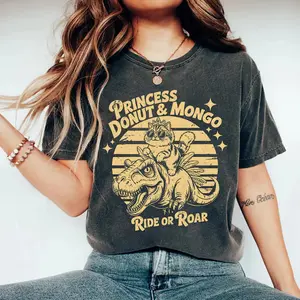 Princess Donut & Mongo Tee, Dungeon Crawler Carl Merch, Funny Fantasy Book Shirt