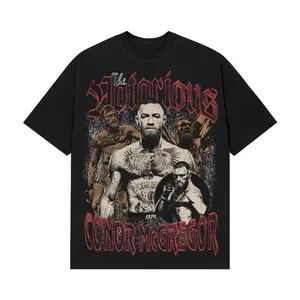 Conor McGregor UFC Shirt, The Notorious Graphic Tee, MMA Fighter Vintage T-Shirt, McGregor Fan Apparel, Combat Sports Streetwear, UFC Champion Shirt, Irish Fighter Merch, Ultimate Fighting Championship Tee, MMA Gift For Him Her