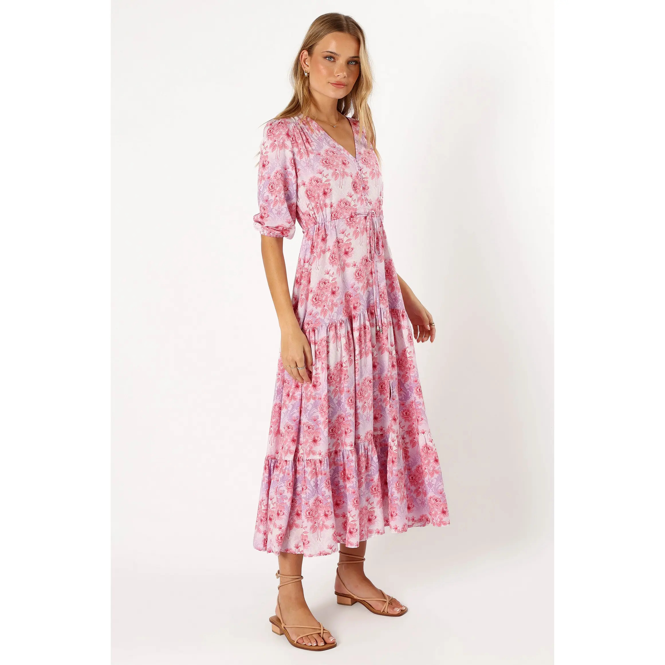 kelda dress - beige Petal and Pup Women's Kelda Dress