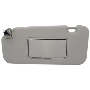 Left Driver Side Sun Visor With Light Compatible Nissan Murano 2009 2010 2011 2012 2013 2014 Gray 96401-1aa1b