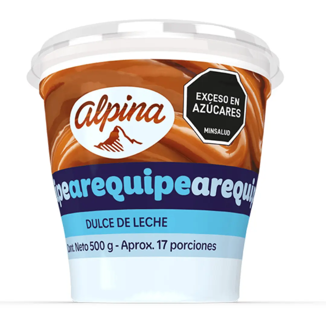 Arequipe Alpina - 500g - Dulce de Leche - Imported from Colombia