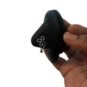 VIOLET LILY Nose Cuff Non-Piercing Jewelry in Silver Gold Copper & Bronze Tarnish Resistant Wire Fashion Accessory