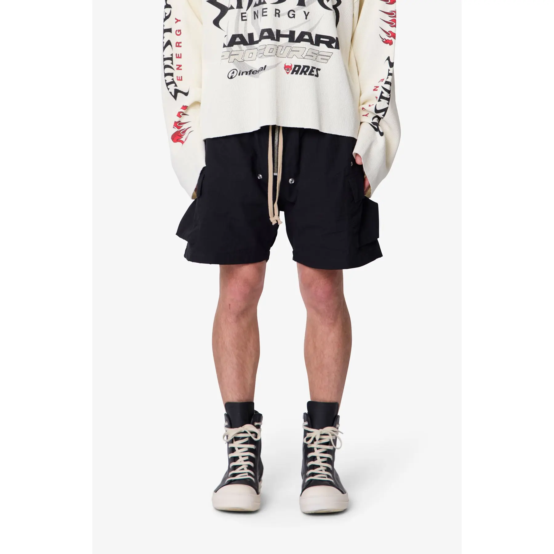 mnml Cargo Mud Shorts