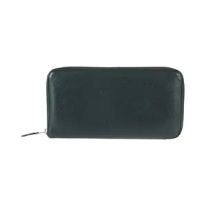 Pre-owned HERMÈS Calfskin Small Leather Goods Hermes Azap Long Epsom Wallet