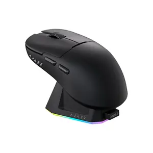 AJAZZ AJ159PRO Tri-Mode FPS Gaming Mouse, PAW3395 Sensor, Charging Dock, Professional Esports & Office Use