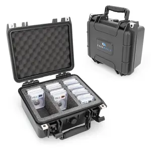 Graded Coin Slab Case for 42 PCGS & NGC Coin Holders – IP67 Waterproof Coin Storage Box for Coin Collectors, Coin Slabs and Collection Supplies