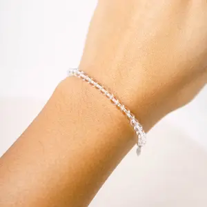 TINY RiTUALS Clear Quartz Energy Bracelet