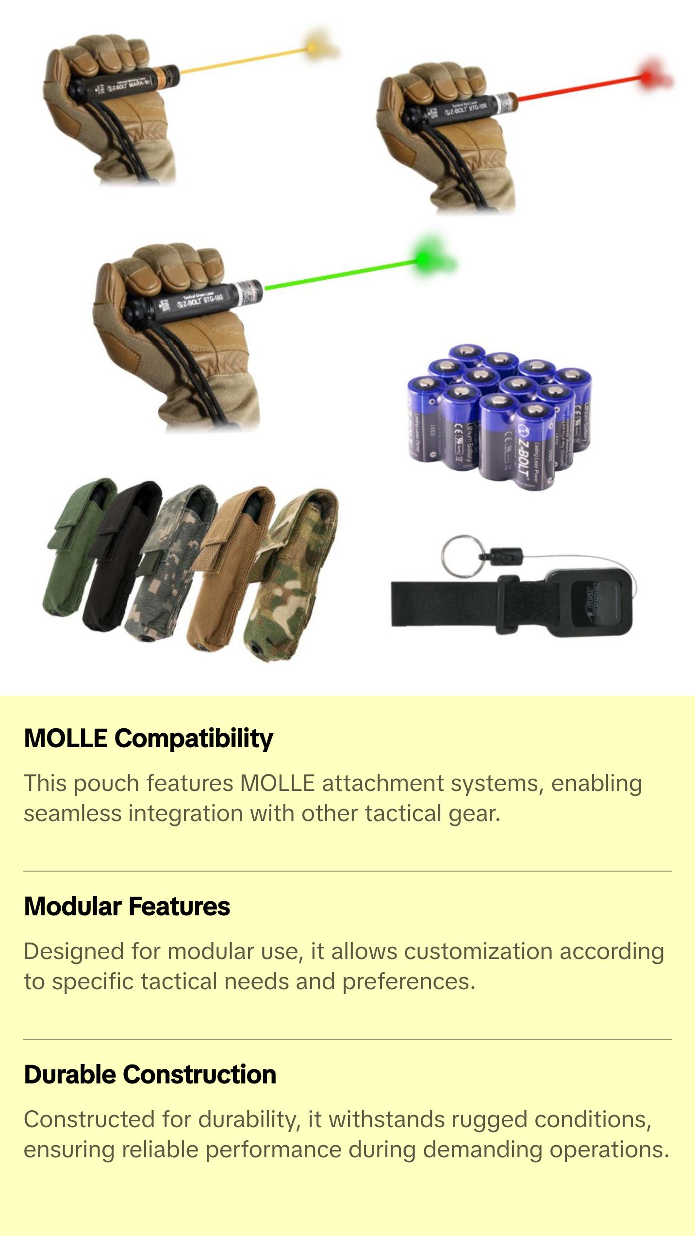 Modular Laser Pouch (MOLLE)