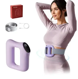 Lightweight Electric Vibratory Massager Belt with Soothing Heat for Back, Abdomen & Leg Relaxation - 8 Modes, 5 Intensities, Rechargeable, Back Massagers