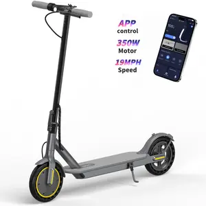 【AOPO】 Electric Scooter, 350W motor, top speed 19 mph, dual braking system, app control, campus transportation, work commuting, portable folding scooter, 8.5-inch tires, powerful electric adult scooter with app control.