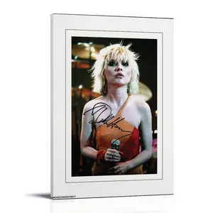 Debbie-Harry Poster Posters Music Album Cover Posters Canvas Wall Art High-Resolution Vintage Band & Artist Prints for Room