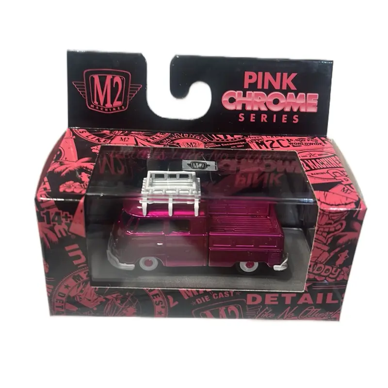1:64 M2 Machines Pink Chrome Series. Individual vehicles.
