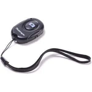 Wireless Camera Shutter Clicker | Camera Shutter Remote Control For iPhone,Android Smartphones | Wireless Remote Control Selfie Button-Includes Wrist Strap (1 Pack)