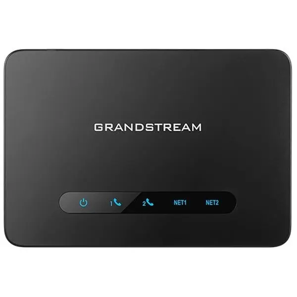 Grandstream Networks HT812 V2 2 FXS 2 Gige NAT Router