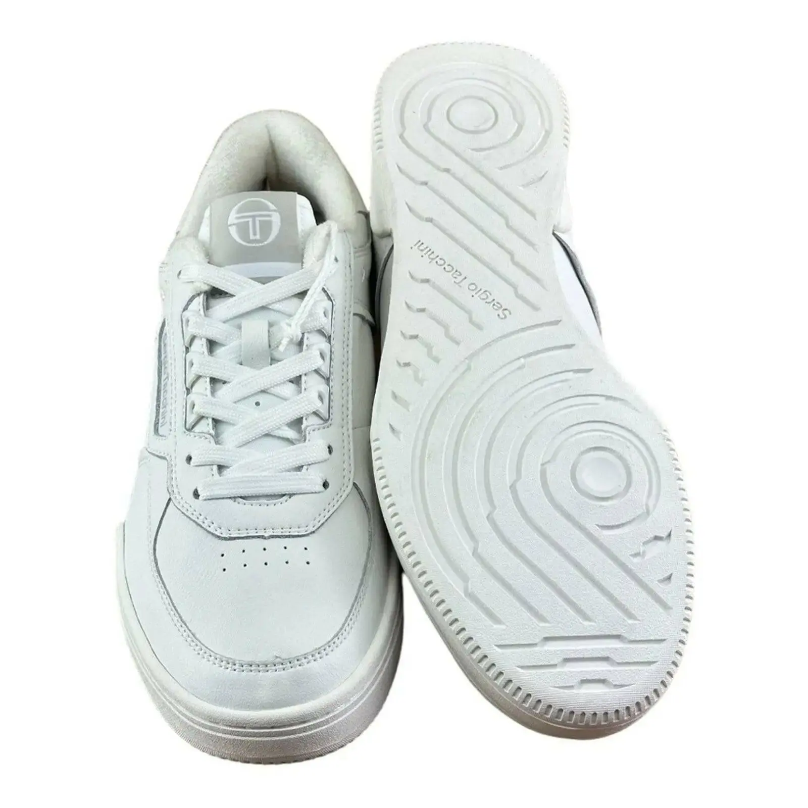 Sergio Tacchini New Young Line Triple Beige Men’s Sneakers Shoes Size 8.5-9|42