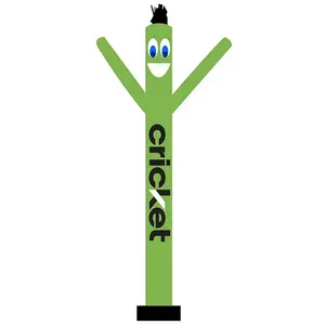 20ft Tall Cricket Inflatable Air Dancer – Double-Sided “Free Phone” Tube Man (Blower Not Included)