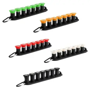 High Pressure Washer Nozzle Set, 7 Pieces with Nozzle Holder, 1/4 Inch Quick Connect, 4000 Psi Cleaning Kit for All Angles, Spray Nozzle Tips