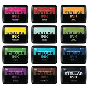 Simon Hurley create. Stellar Foam Dye Ink Pad Original 12 Bundle